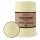 Premium Yarn Raffia Organic, Крем №17 - летняя пряжа Рафия Органик для вязания сумок, шляп, корзин, декора, 150г/230м - изображение 1