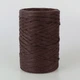Premium Yarn Raffia Organic, Красное дерево №22 - летняя пряжа Рафия Органик для вязания сумок, шляп, корзин, декора, 150г/230м - изображение 3