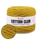 Пряжа трикотажна YarnArt Cotton Club, Гірчиця №7357 - 100% бавовна, для сумок, кошиків, килимків, декору (ЯрнАрт Коттон Клаб) - зображення 1