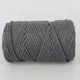 YarnArt Macrame Cord 3mm, Серый №774 - трикотажный шнур 250 г / 85 м для вязания сумок, игрушек, ковриков, макраме, толстая пряжа - изображение 3