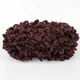 Alize Puffy Fine, Горький шоколад №993 (100г/14м) плюшевая нитка с готовыми петлями для вязания руками пледа игрушек и балаклавы, Ализе Пуффи Фай - изображение 3