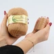 Пряжа з Норки, Беж №828, 50 г/350 м, з додатковою ниткою для в'язання - зображення 2
