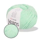 YarnArt Jeans, М'ята № 79 - пряжа нитки для в'язання спицями та гачком (іграшки, одяг), 55% бавовна, 45% акрил, 50 г/160 м, напівбавовна Ярнарт джинс - зображення 1