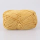 Пряжа YarnArt Macrame Крем №155, полиэстеровый шнур 2 мм, нитка для вязания крючком и спицами, полиэстер 100% - изображение 2