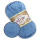 Пряжа Alize Diva (Алізе Діва) Світлий джинс №303, літня нитка 100г/350м, мікрофібра для в'язання гачком та спицями - зображення 1