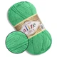 Пряжа Alize Diva (Ализе Дива) Зеленый гранат №778, летняя нить 100г/350м, микрофибра для вязания крючком и спицами - изображение 1