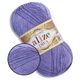 Пряжа Alize Diva (Алізе Діва) Барвінок №851, літня нитка 100г/350м, мікрофібра для в'язання гачком та спицями - зображення 1