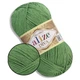 Пряжа Alize Diva (Алізе Діва) Базилік №79, літня нитка 100г/350м, мікрофібра для в'язання гачком та спицями - зображення 1