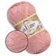Пряжа Alize Diva (Алізе Дива) Весільно-рожевий №363, літня нитка 100г/350м, мікрофібра для в'язання гачком та спицями - зображення 1