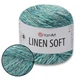 Пряжа YarnArt Linen soft, Океан №7408, 100 г 272 м- нить лен, вискоза, хлопок для вязания - изображение 1