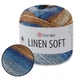 Пряжа YarnArt Linen soft, №7411, 100 г 272 м- нить лен, вискоза, хлопок для вязания - изображение 1