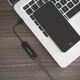 Зовнішня мережева карта Orico UTJ-U3 1 Gigabit USB-A 3.0 Black (6942227180636) - зображення 4