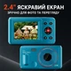 Цифрова камера XJ011 Чорна 72 МП, 2.5K, автофокус, 16x цифровий зум, дисплей 2.4", USB Type-C - зображення 3