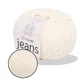 YarnArt Jeans, Слоновая кость №3 – пряжа нити для вязания спицами и крючком (игрушки, одежда), 55% хлопок, 45% акрил, 50 г/160 м, полухлопок Ярнарт - изображение 1