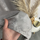 Жаккардовые шторы "песок" серого цвета на тасьме 2шт. 150х270 ALBO 000353689 - изображение 2