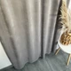 Бархатные шторы серого цвета на тасьме 2шт. 140х270 ALBO 000353626 - изображение 5