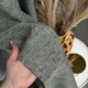 Шторы из легкого льна графитового цвета на люверсах 2шт. 200х260 ALBO (pbe0052563) - изображение 5