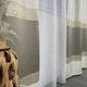 Жаккардовые шторы молочного цвета на тасьме 2шт. 140х270 ALBO (pbe0052414) - изображение 9