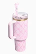 Термокружка с трубочкой Stanley 1913 x LoveShackFancy Holiday Quencher H2.O FlowState Tumbler 1,18 л (100000144166) - изображение 2