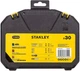 Набір свердел і біт STANLEY 30 шт STA7183-XJ - зображення 3