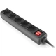 Мережевий фільтр живлення REAL-EL RS-Protect M 3m, black (EL122300028) - зображення 3