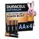 Батарейка Duracell Optimum AA лужні 4 шт. в упаковці (5015595) - изображение 1