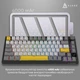 Клавіатура бездротова Ajazz AK820 Pro Flying Fish Switch Black RGB With Screen (AK820PRO-FF-BGY) - зображення 5