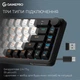 Клавиатура GamePro Asgard Valhalla 65 RGB Wireless/Bluetooth/USB Black (MK210B Pro) - изображение 4