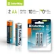 Батарейка ColorWay AA LR6 Alkaline Power (щелочные) * 2 blister (CW-BALR06-2BL) - изображение 2