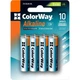 Батарейка ColorWay AA LR6 Alkaline Power (лужні) * 8 blister (CW-BALR06-8BL) - зображення 1