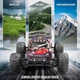 Радиоуправляемая машинка HS10421 1:10 4WD до 45 км/ч, RC внедорожник на пульте управления, большие колеса, масляные амортизаторы, аккумулятор, RTR - изображение 2