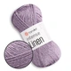YarnArt Intense Linen, Лиловая жемчужина №4110 - пряжа лен с лиоцелем, 50 г / 175 м, для летних топов и ажурных изделий - изображение 1