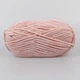 Пряжа плюшева Етрофіл Йонка Бебі, Etrofil Yonca Baby, Пудра №70318, 100 г/120 м, поліестер, для в'язання спицями та гачком, для іграшок, пледів - зображення 3