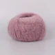Mondial Lieve 90% Kid mohair, Английская роза №398, пряжа кид мохер с микрофиброй 50 г / 140 м, 90% мохер / 10% микрофибра, для теплых свитеров и шал - изображение 2