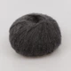 Пряжа Candy-Yarn Mohair 75% - Темно-сірий No43, 25 г 237м. Мохерова нитка для в'язання. - зображення 3