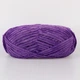 Пряжа плюшевая Этрофил Йонка Беби, Etrofil Yonca Baby, Фиолетовый №70610, 100 г/120 м, полиэстер, для вязания спицами и крючком, для игрушек, пледов - изображение 3