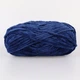 Пряжа плюшева Етрофіл Йонка Бебі, Etrofil Yonca Baby, Темно-синій №70547, 100 г/120 м, поліестер, для в'язання спицями та гачком, для іграшок, пледів - зображення 3