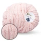 Lady Yarn Chunky Blanket, Розовая пудра SL1007 - толстая плюшевая пряжа Чанки Бланкет, 300 г / 33 м, для пледов и объемных изделий - изображение 1