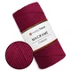 Пряжа Hobby Trend Macrame Cotton, бордо №110, бавовняний шнур для макраме 2 мм, 250 г/240 м, для в'язання сумок та декору, Macrame Cotton - зображення 1
