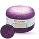 YarnArt Flowers Alpaca, №427 – полушерстяная пряжа 250 г / 940 м, альпака с акрилом, градиентное секционное окрашивание для палантинов, кардиганов - изображение 1