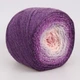 YarnArt Flowers Alpaca, №427 – полушерстяная пряжа 250 г / 940 м, альпака с акрилом, градиентное секционное окрашивание для палантинов, кардиганов - изображение 2