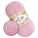 Alize Diva, Ніжно-рожева №768, пряжа Алізе Дива, літня нитка 100г/350м, мікрофібра для в'язання гачком і спицями - зображення 1