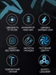 Портативный аккумуляторный турбовентилятор Mini Jet Fan мощная воздуходувка для пыли снега Черный - изображение 4