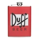 Фляга NU SHO “Duff” нержавеющая сталь 200 мл - изображение 1