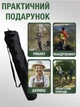 Розкладне крісло павук до 100 кг з чохлом кемпінгове туристичне стілець з підлокітниками складаний легкий для риболовлі туризму пікніка відпочинку на природі чорний - зображення 6