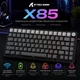 Механічна клавіатура Attack Shark X85 (градієнт чорно-білий) - зображення 3