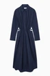 Сукня жіноча COS cutout-waist midi shirt dress 1164242001 Eur 42 Синій - зображення 1
