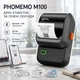Принтер етикеток 20-50 мм phomemo m100 друкує на етикетках всіх виробників - зображення 1