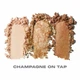 Трио теней для век Morphe Dazzling Metallics, Champagne On Tap, 3,5 g - изображение 3