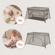 Кроватка-манеж Lionelo MILA BEIGE TAUPE - изображение 2